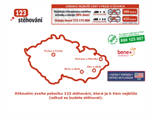 Tablet Screenshot of 123stehovani.cz